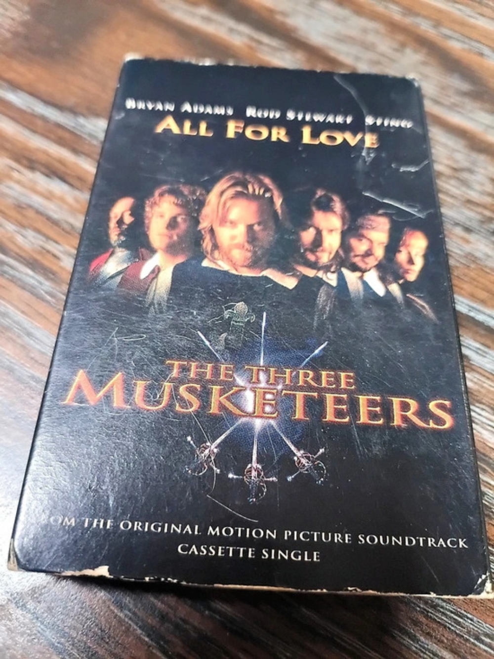 Atlantic The Three Musketeers: All for Love Cassette Single